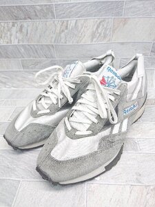 ◇ Reebok リーボック LX2200 スニーカー シューズ サイズ27.5 グレー ホワイト メンズ P