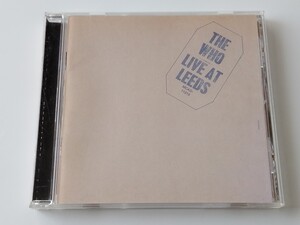 【95年リマスターUS盤】THE WHO / LIVE AT LEEDS CD MCA MCAD11215 70年名盤LIVE,ザ・フー,I Can