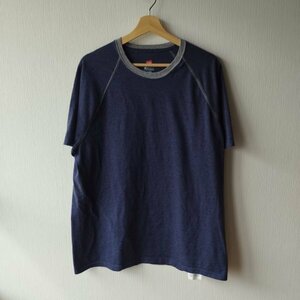 ヘインズ　HANES　半袖Tシャツ　無地　ネイビー　XL　スポーツ