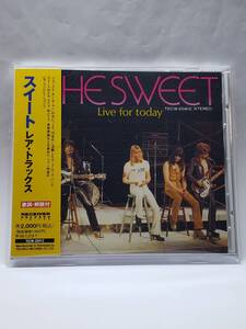 THE SWEET／LIVE FOR TODAY／スイート／スウィート／レア・トラックス／国内盤CD／帯付／1997年発表／貴重音源集／廃盤