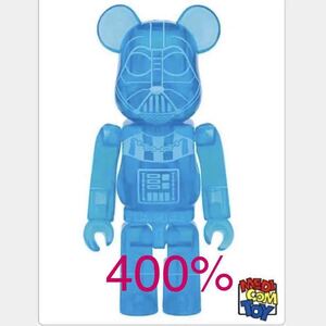 【新品】400% BE@RBRICK STAR WARS Darth Vader HOLOGRAPHIC Ver. ダースベイダー　ベアブリック スターウォーズ　即納　MEDICOM TOY