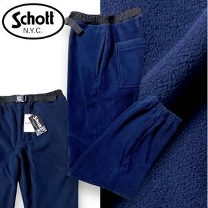 【XL】新品 ショット マイクロフリース ストレッチ ジョガーパンツ Schott FREECE EASY PANTS トップス アメカジ ストリート 秋冬◆R1868