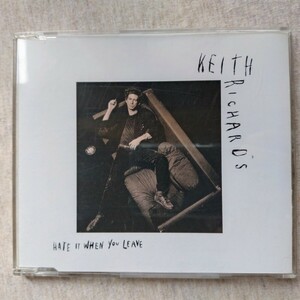 ◆現在入手困難◆キース・リチャーズ◆KEITHRICHRADS◆HATEITWHENYOULEAVE◆輸入盤◆シングルCD◆