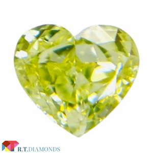 FANCY GREEN YELLOW 0.378ct HS/RT2784/CGL