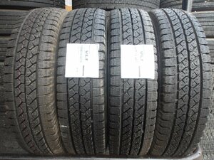 M102-ソ1 新古品 送料無料 165R14 冬4本セット スタッドレス LT 6PR 165-14 ブリヂストン ブリザック VL1 バン