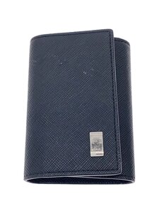 dunhill◆キーケース/レザー/BLK/無地/メンズ/DU22R