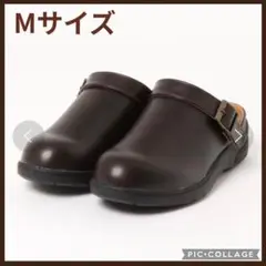 サマンサモスモス シューズ 靴 2way グロッグサンダル ブラウン Mサイズ