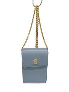 FURLA◆ショルダーバッグ/-/BLU/フォンケース/スマホショルダー/ミニショルダーバッグ