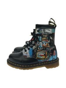 Dr.Martens◆Basquiat II/8ホールブーツ/UK4/BLK/1460/27187001