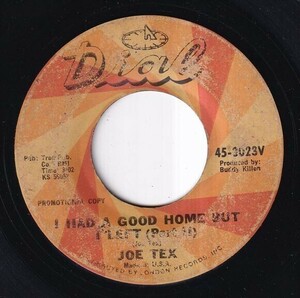 Joe Tex - I Had A Good Home But I Left ( Part I ) ( Part II ) (C) SF-J353