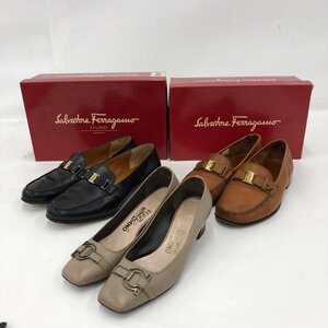 ローファー パンプス ３点 おまとめ Salvatore Ferragamo【DAAD6026】