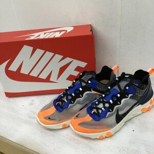 NIKE 27.5cm ナイキ スニーカー その他 NIKE REACT ELEMENT 87　AQ1090-004 黒 / ブラック / X 青 / ブルー / 10019902