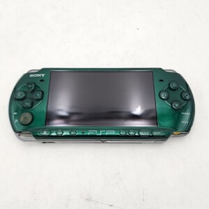 SONY ソニー PSP-3000 SG スピリティッドグリーン 本体のみ 動作未確認 ジャンク扱い【EA2013】