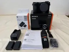 【美品】Sony α6500 ミラーレスカメラ 付属品多数