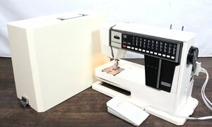 【ト長】JANOME ジャノメ MEMORIA メモリア 5002型 ミシン 裁縫 手工芸 ハンドクラフト フットコントローラー付き IR000IOE54