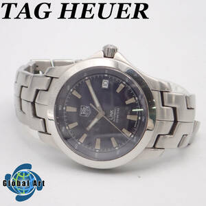 え06043/TAG HEUER タグホイヤー/リンク/自動巻/メンズ腕時計/200M/文字盤 ネイビー/WJF2112.BA0570/ベルト外れ