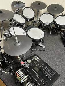 ♪Roland TD-30KV-S 電子ドラム V-drums ローランド 拡張オプション おまけつき 動作品 わりとキレイです！引取り歓迎、発送も可♪
