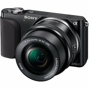 Sony NEX-3NL/B Mirrorless Digital Camera Kit (Black) by Sony(中古品)