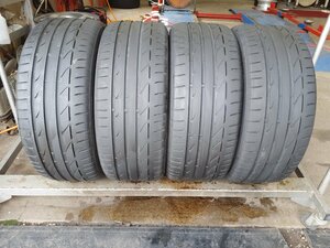 パF2113■225/40R18 92Y　4本価格　BRIDGESTONE POTENZA S001　送料無料 レクサスIS プリウス シビック インプレッサ ベンツ BMW アウディ