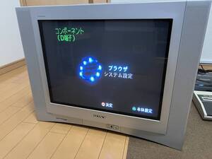 SONY TRINITRON ソニー トリニトロン KV-21DA75 2006年製 ブラウン管テレビ