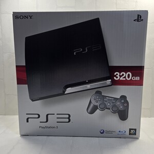 未開封 コレクター引退品 PlayStation3 PS3 プレイステーション3 CECH-2500B ソニー SONY チャコールブラック チャコール ブラック