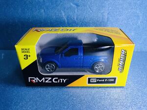 RMZ City 3037 Ford F150 青　ブルー　ミニカー