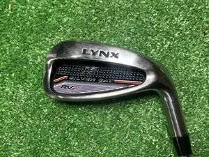 SAI-3174　中古　単品アイアン　LYNX リンクス　RV3　SILVER CAT　8番アイアン　スチールシャフト　UNIFLEX