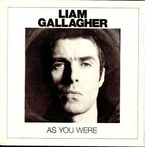 2022年リイシュー EU盤!! Liam Gallagher / As You Were 2017年作 Oasis オアシス リアム・ギャラガー Klaus Voormann ソロ 1st