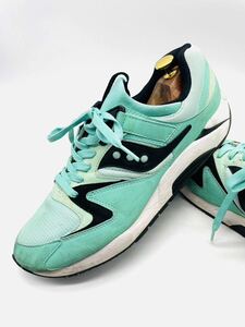 衝撃プライス！『入手困難希少BEAMS限定！』【Saucony サッカニー グリッド9000】上質ランニングシューズ！ミントグリーン/US12/30cm/5.29