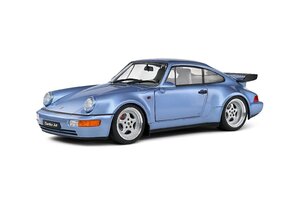 ソリド 1/18 ポルシェ 911 964 ターボ 1990 ブルー SOLIDO PORSCHE 911 Turbo ミニカー