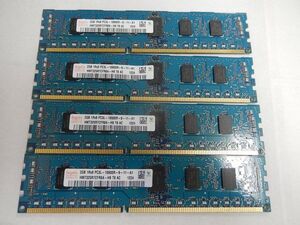 hynix メモリー 8GB(2GB×4枚) 　 2GB PC3L-10600R DDR3-1333 　品番☆2-71