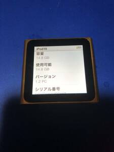 iPod nano 第6世代 16GB 電池元気　ボタン陥没