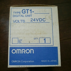 オムロン製デジタルI/Oユニット GT1-OD16　手持ち最後