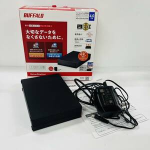 Q243-Z12-350 Buffalo バッファロー テレビ録画用ハードディスク HD-LDS 本体 通電確認済み 箱付き 4K対応 静音 防振 放熱設計 ②