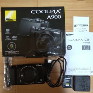 (ジャンク) Nikon COOLPIX A900 ワンオーナー ニコン コンパクトデジタルカメラ クールピクス デジカメ コンデジ [サイバーショット]