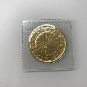 【新品】昭和天皇陛下御在位60年記念硬貨 10万円金貨 61年 ※未開封　　金　金貨　ゴールド　GOLD　