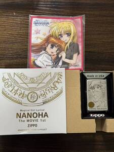 zippo 魔法少女リリカルなのは 高町 なのは NANOHA The MOVIE 1st 2011年製 アニメ 両面デザイン Magical Girl Lyrical PROJECT