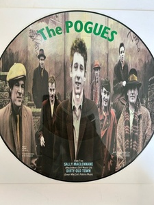 ■UKオリジ12■THE POGUES-ポーグス/SALLY MACLENNANE 1986年 英STIFF限定ピクチャーディスク 美品