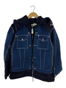 BURBERRY LONDON◆マウンテンパーカ/48/ナイロン/BLU/8038606