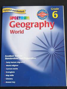 本　「SPECTRUM Geography World Grade6」　管理5