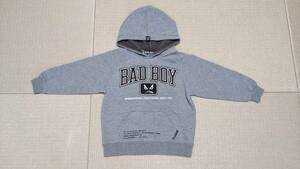 BAD BOY キッズ パーカー 110サイズ(^^♪スウェット/バッドボーイ