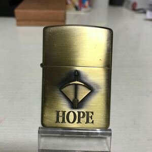 ZIPPO ジッポ HOPE ホープ アンティークブラス 1996年製　JT