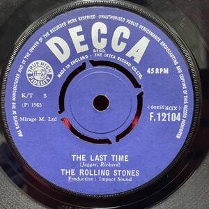 ◆1円開始!◆UKorg7”s!◆THE ROLLING STONES◆THE LAST TIME◆