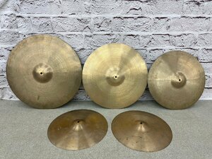 □t1087　中古★AVEDIS ZILDJIAN　ジルジャン　シンバル5枚セット