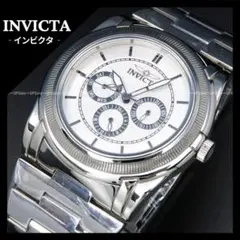 薄型モデル★上品デザイン★オールシルバー INVICTA Slim 46257