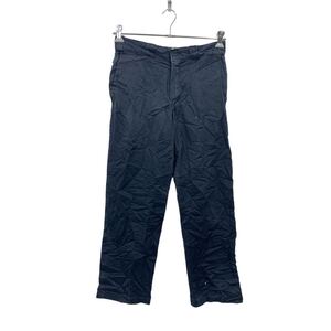 Dickies ワーク・ペインターパンツ W31 ディッキーズ ネイビー ロゴ メキシコ製 古着卸 アメリカ仕入 2310-609