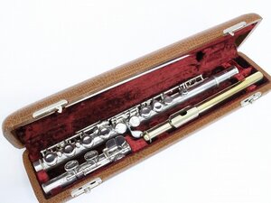 ♪♪MORITZ MAX MONNIG LEIPZIG フルート Silver900ボディ ソルダード Eメカ付 メーニッヒ ケース付♪♪028339004m♪♪