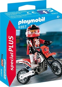 即決！新品 PLAYMOBIL 9357 モトクロスライダー プレイモービル スペシャル