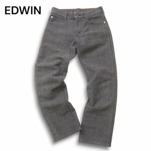 EDWIN エドウィン ER03WF WILD FIRE ジャージーズ★ 防風 防寒 グレンチェック ストレッチ パンツ Sz.XS　メンズ バイク　C4B04444_A#Q