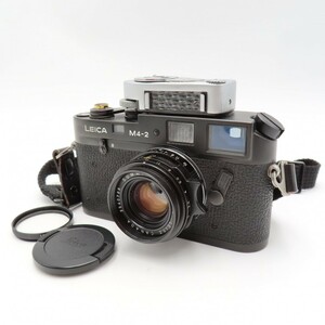 1円〜 Leica ライカ M4-2 レンジファインダーカメラ SUMMICRON 1:2/35 レンズ シャッターのみ確認済み 現状品 y202-2767595【Y商品】